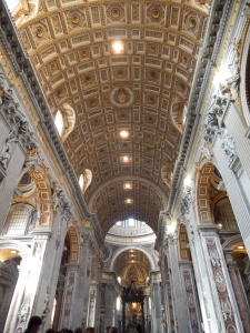 Interior Iglesia del Vaticano